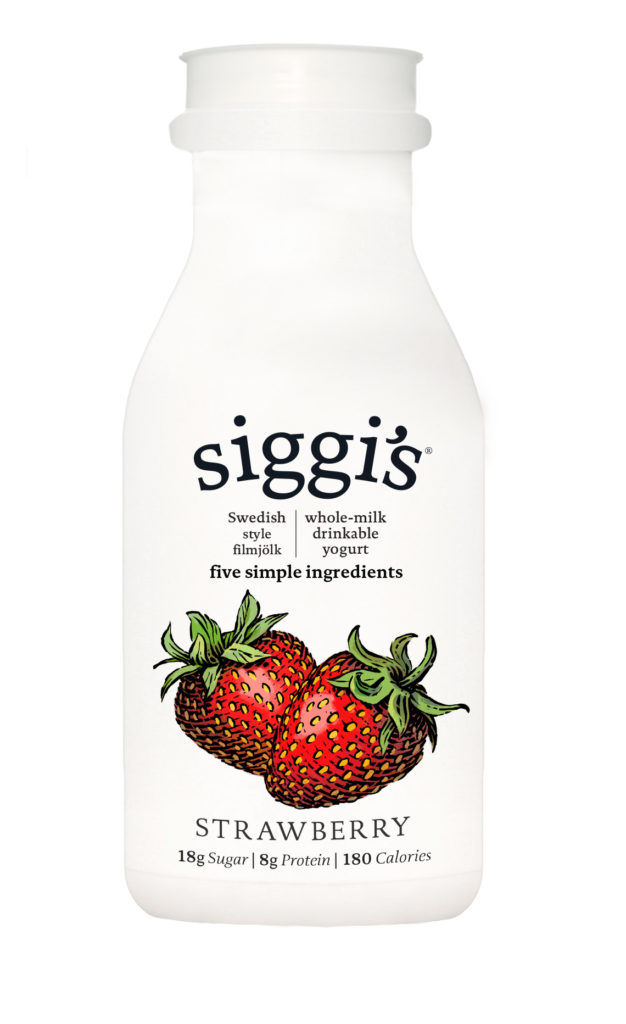 Siggi's Icelandic-style Yogurt: Skyr - Strawberry 8oz Drinkable